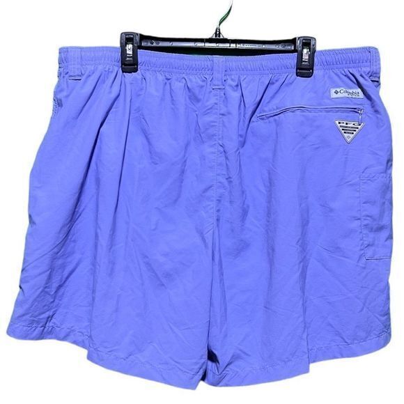 NWT Columbia Omni Shade Men’s Backcast III Water Short Purple Size XXL - Picture 2 of 7
